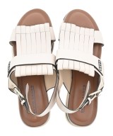 ELVIO ZANON（エリビオザノン）サンダル ベージュ サイズ:EU38(24.5cm位) レディース/2200633957049