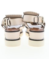 ELVIO ZANON（エリビオザノン）サンダル ベージュ サイズ:EU38(24.5cm位) レディース/2200633957049