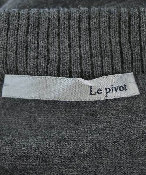 Le pivot（ルピボット）ベスト グレー サイズ:F レディース/2200718898151
