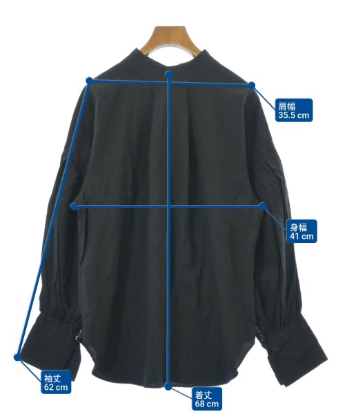 STYLEMIXER（スタイルミキサー）カジュアルシャツ 黒 サイズ:F レディース/2200614861082