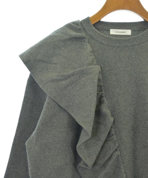 STYLEMIXER（スタイルミキサー）ニット・セーター グレー サイズ:F レディース/2200629356016