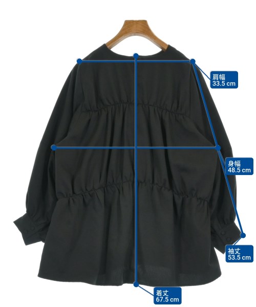 STYLEMIXER（スタイルミキサー）ブラウス 黒 サイズ:F レディース/2200632893058