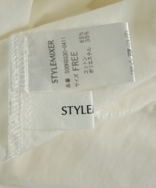 STYLEMIXER（スタイルミキサー）カジュアルシャツ 白 サイズ:F レディース/2200622560045
