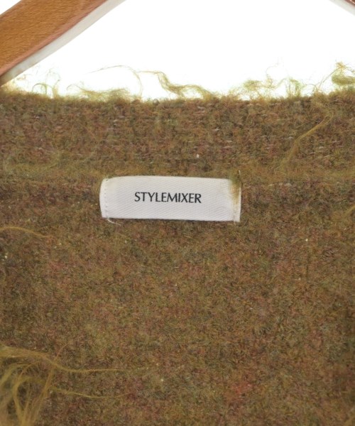 STYLEMIXER（スタイルミキサー）カーディガン 茶 サイズ:F レディース/2200614818130