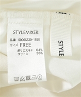 STYLEMIXER（スタイルミキサー）カジュアルシャツ 白 サイズ:F レディース/2200610950049