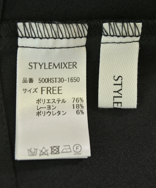 STYLEMIXER（スタイルミキサー）ブラウス 黒 サイズ:F レディース/2200607333121