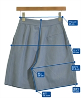 STYLEMIXER（スタイルミキサー）ショートパンツ 青 サイズ:S レディース/2200607333145
