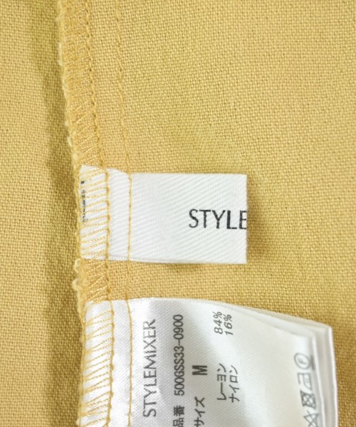 STYLEMIXER（スタイルミキサー）ワンピース 黄 サイズ:M レディース/2200613742016
