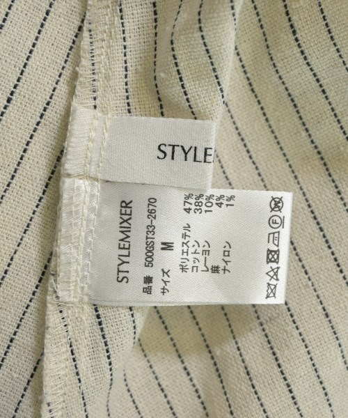 STYLEMIXER（スタイルミキサー）シャツワンピース 白 サイズ:M レディース/2200608118031