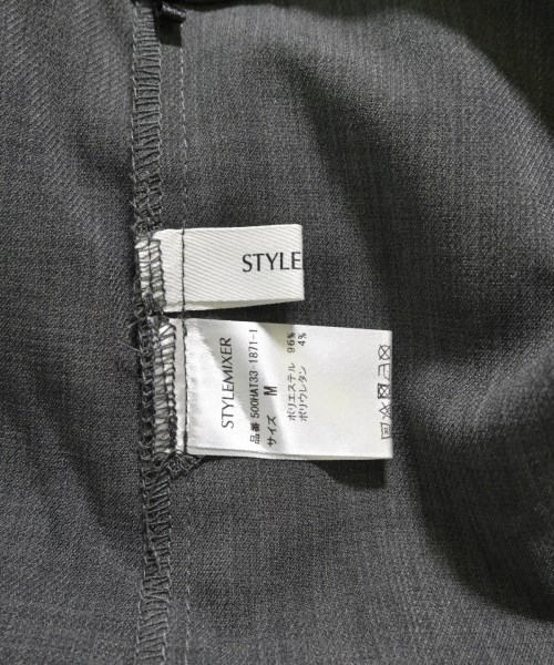 STYLEMIXER（スタイルミキサー）オールインワン/サロペット グレー サイズ:M レディース/2200619398064