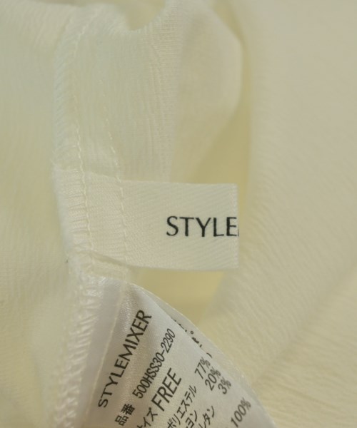 STYLEMIXER（スタイルミキサー）カジュアルシャツ 白 サイズ:F レディース/2200618866038