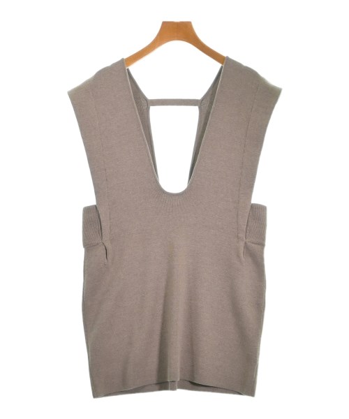STYLEMIXER(スタイルミキサー)ベスト/ノースリーブ 茶 サイズ:F/2200668153027