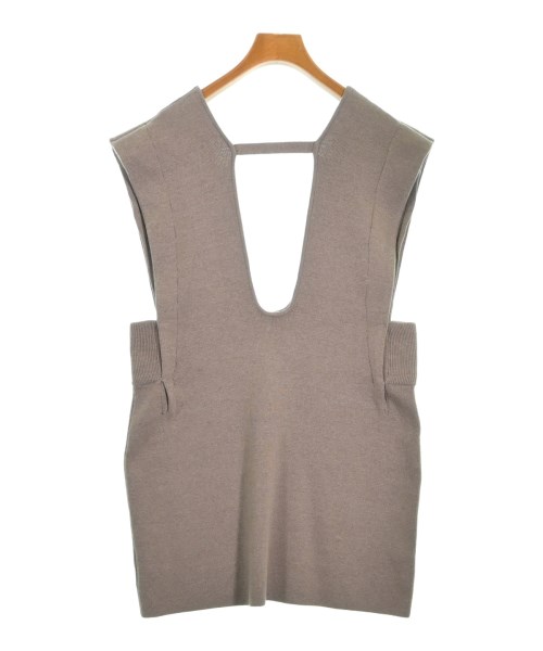 STYLEMIXER（スタイルミキサー）ベスト/ノースリーブ 茶 サイズ:F レディース/2200668153027