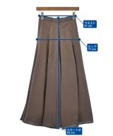 STYLEMIXER（スタイルミキサー）ロング・マキシ丈スカート 茶 サイズ:S レディース/2200673055057