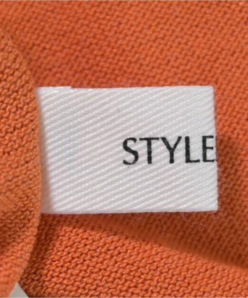 STYLEMIXER（スタイルミキサー）ニット・セーター オレンジ サイズ:F レディース/2200671556044