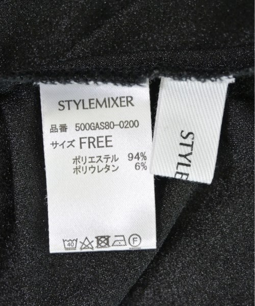 STYLEMIXER（スタイルミキサー）Tシャツ・カットソー 黒 サイズ:F レディース/2200687621132