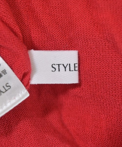 STYLEMIXER（スタイルミキサー）ニット・セーター 赤 サイズ:F レディース/2200690187199