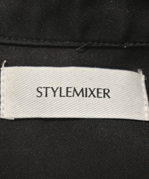 STYLEMIXER（スタイルミキサー）カジュアルシャツ 黒 サイズ:M レディース/2200691383019