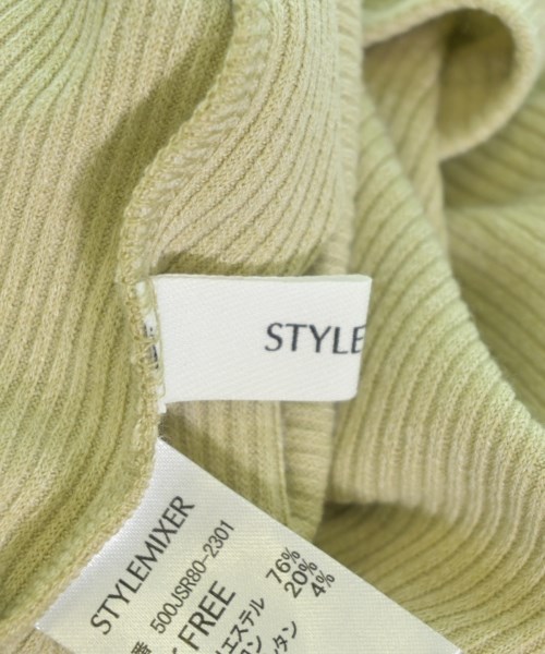 STYLEMIXER（スタイルミキサー）ニット・セーター ベージュ サイズ:F レディース/2200697550033