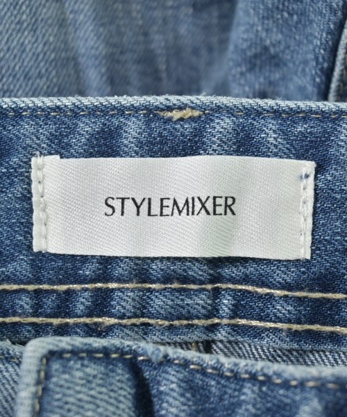 STYLEMIXER（スタイルミキサー）デニムパンツ 青 サイズ:M レディース/2200709795049
