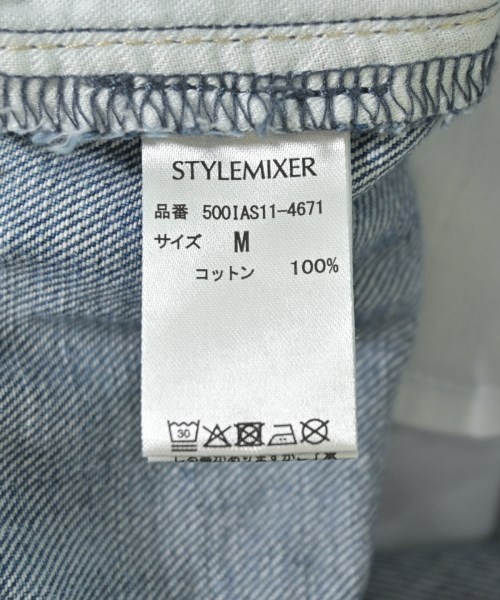 STYLEMIXER（スタイルミキサー）デニムパンツ 青 サイズ:M レディース/2200709795049