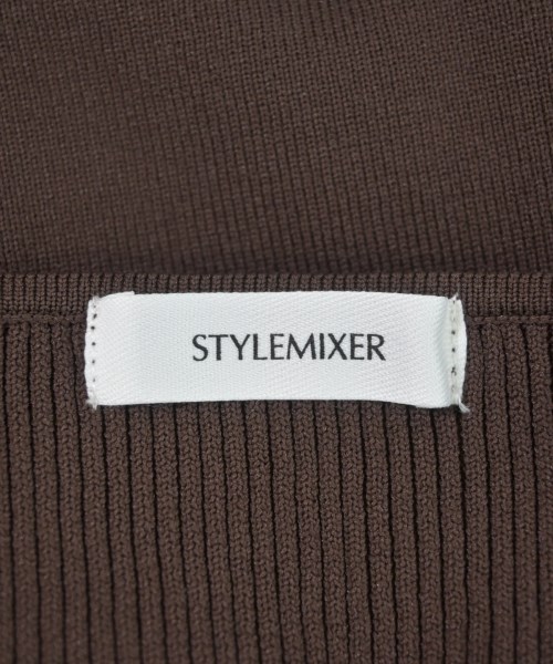 STYLEMIXER（スタイルミキサー）ベスト/ノースリーブ 茶 サイズ:F レディース/2200710784087