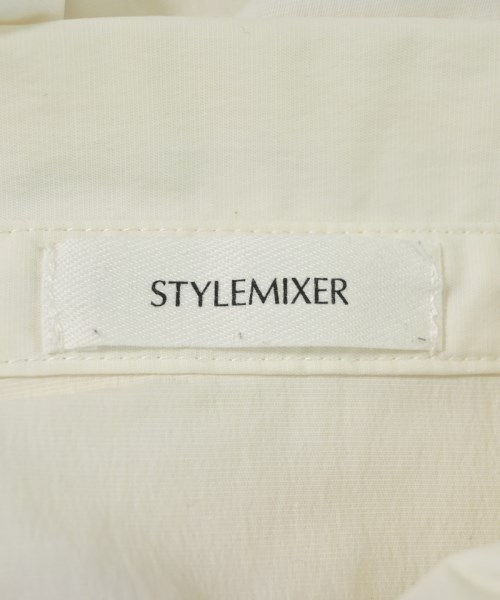 STYLEMIXER（スタイルミキサー）カジュアルシャツ 白 サイズ:F レディース/2200719056031