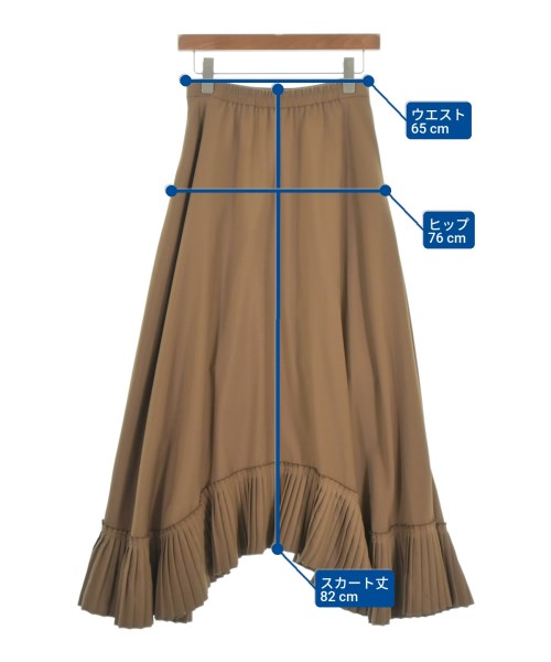 STYLEMIXER（スタイルミキサー）ロング・マキシ丈スカート 茶 サイズ:M レディース/2200642914057