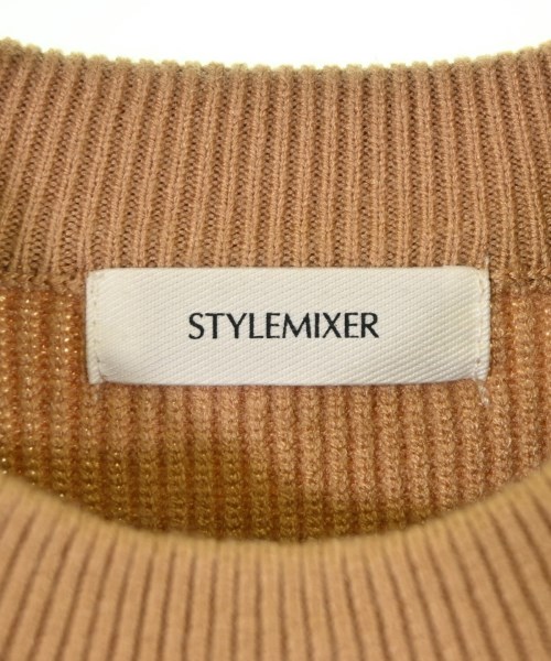 STYLEMIXER（スタイルミキサー）ニット・セーター ベージュ サイズ:F レディース/2200697981059