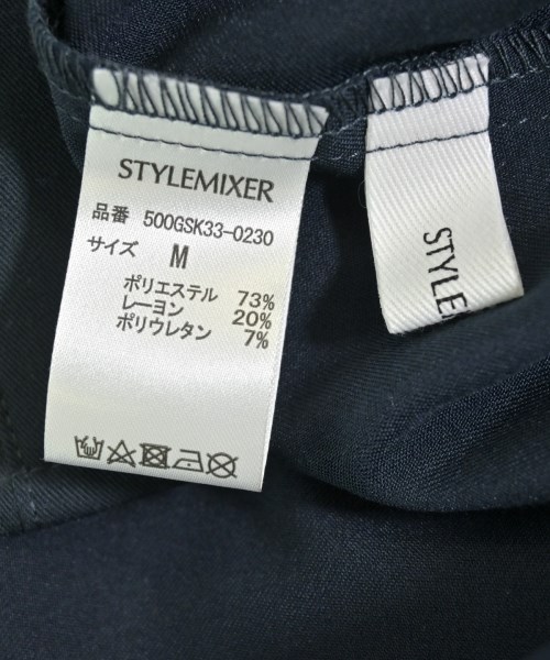 STYLEMIXER（スタイルミキサー）シャツワンピース 紺 サイズ:M レディース/2200700153152