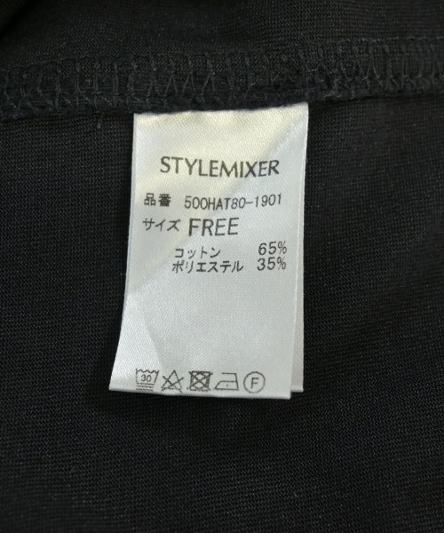 STYLEMIXER（スタイルミキサー）ノースリーブ 黒 サイズ:F レディース/2200696241123