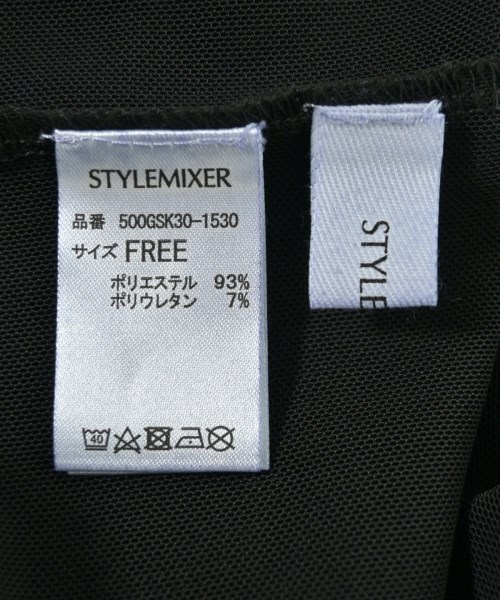 STYLEMIXER（スタイルミキサー）Tシャツ・カットソー 黒 サイズ:F レディース/2200706960051
