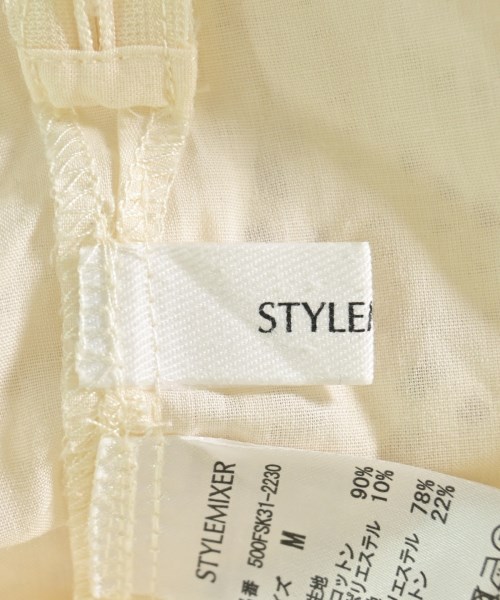 STYLEMIXER（スタイルミキサー）その他 白 サイズ:M レディース/2200707540023