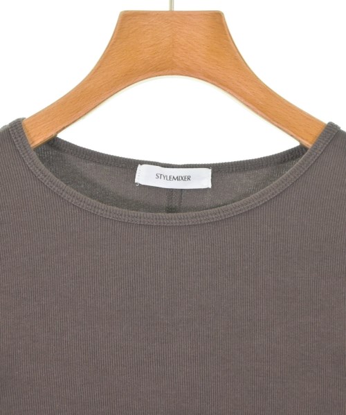 STYLEMIXER（スタイルミキサー）Tシャツ・カットソー 茶 サイズ:F レディース/2200662559061