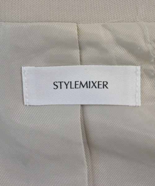STYLEMIXER（スタイルミキサー）テーラードジャケット ベージュ サイズ:F レディース/2200732413019