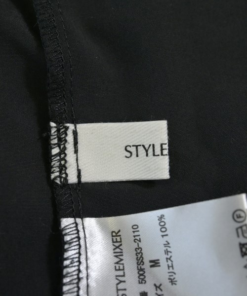 STYLEMIXER（スタイルミキサー）ワンピース 黒 サイズ:M レディース/2200724077090