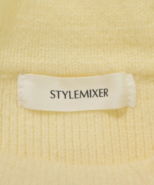 STYLEMIXER（スタイルミキサー）ニット・セーター 黄 サイズ:F レディース/2200720892123