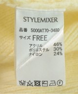 STYLEMIXER（スタイルミキサー）ニット・セーター 黄 サイズ:F レディース/2200720892123