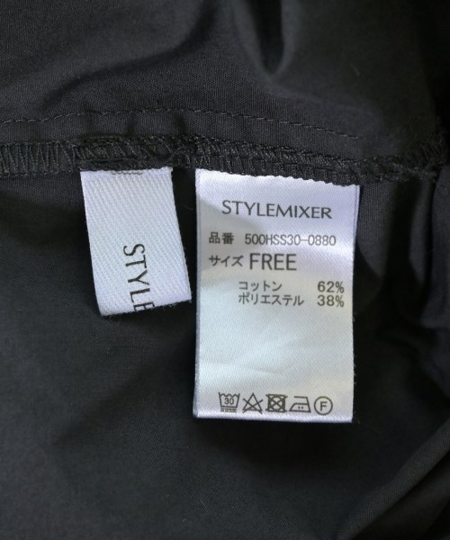 STYLEMIXER（スタイルミキサー）ブラウス 黒 サイズ:F レディース/2200723691037