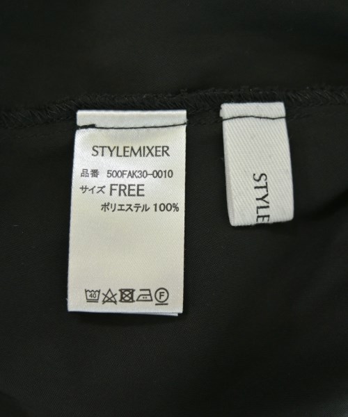 STYLEMIXER（スタイルミキサー）ブラウス 黒 サイズ:F レディース/2200728595095