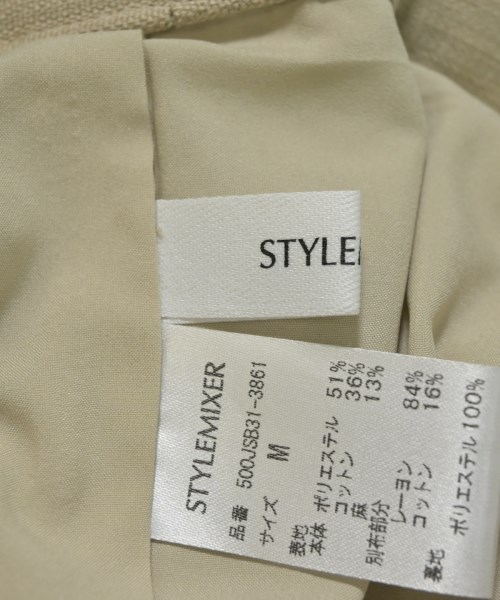 STYLEMIXER（スタイルミキサー）スラックス ベージュ サイズ:M レディース/2200723165156