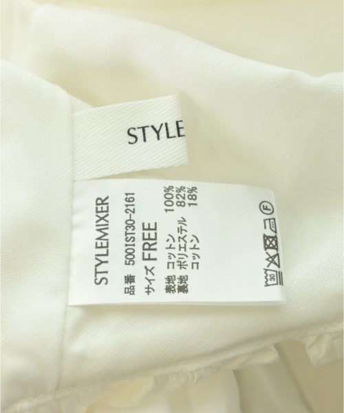 STYLEMIXER（スタイルミキサー）カジュアルシャツ 白 サイズ:F レディース/2200723165248