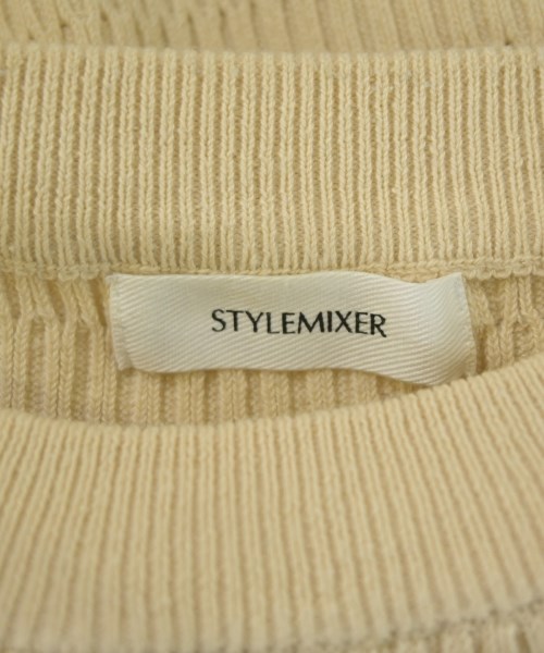 STYLEMIXER（スタイルミキサー）ニット・セーター ベージュ サイズ:F レディース/2200723165293