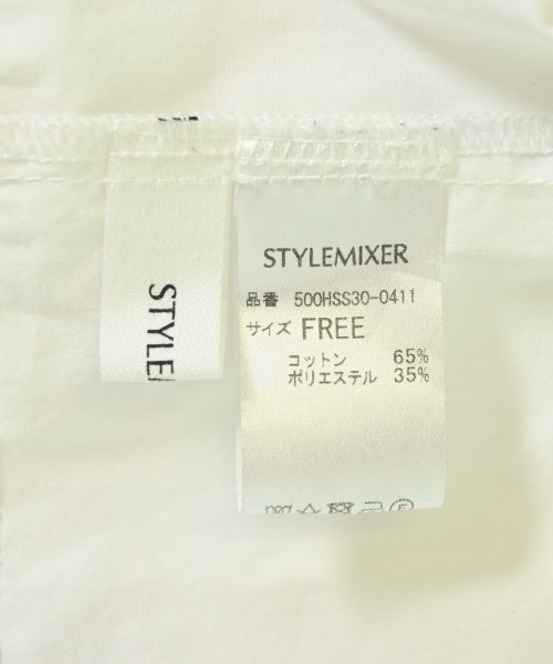 STYLEMIXER（スタイルミキサー）ブラウス 白 サイズ:F レディース/2200682064019