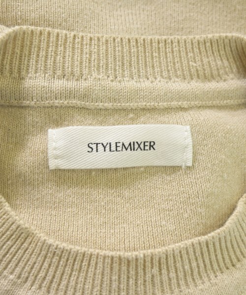 STYLEMIXER（スタイルミキサー）ニット・セーター ベージュ サイズ:F レディース/2200683228182