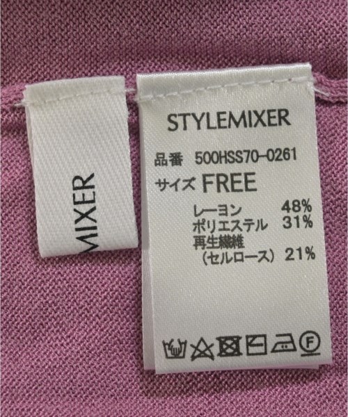 STYLEMIXER（スタイルミキサー）ニット・セーター ピンク サイズ:F レディース/2200679785156
