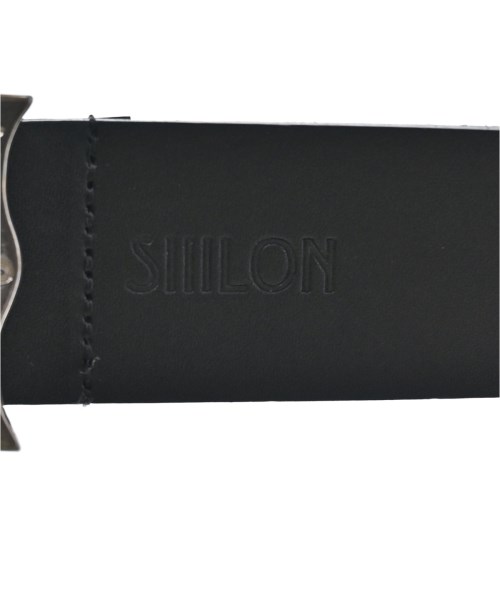 SIIILON（シーロン）ベルト 黒 サイズ:- レディース/2200699903028