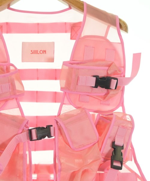 SIIILON（シーロン）ベスト ピンク サイズ:ONE レディース/2200645976137