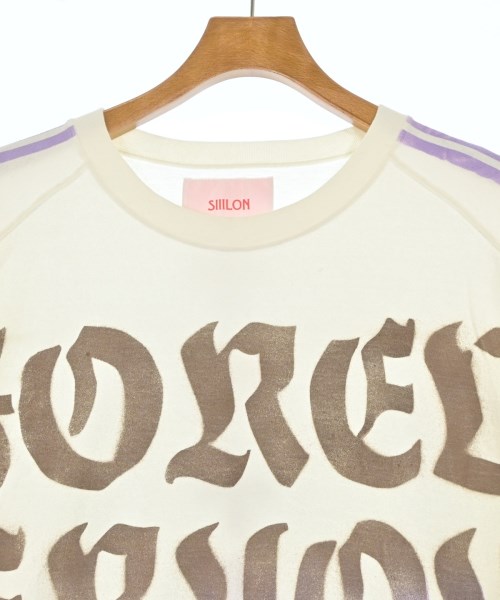SIIILON（シーロン）Tシャツ・カットソー 白 サイズ:0(XS位) メンズ/2200723837077