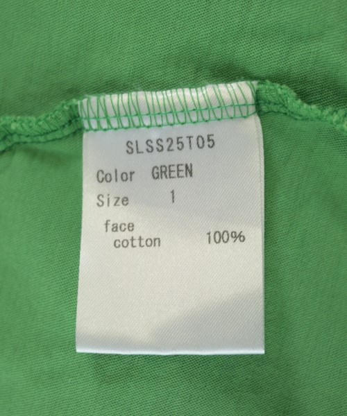 SIIILON（シーロン）Tシャツ・カットソー 緑 サイズ:1(S位) レディース/2200723837107